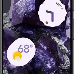 Google Pixel 8 5G (128GB, 8GB) 6.2", 9-core, Android 14 (GSM + CDMA) 4G LTE Fully Unlocked (Verizon, T-Mobile, AT&T, Straight Talk) (Obsidian) (Renewed)